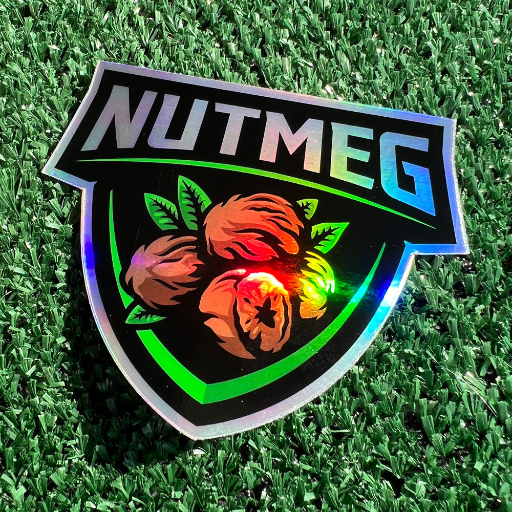 Nutmeg Holographic Sticker