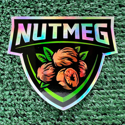 Nutmeg Holographic Sticker